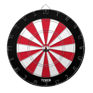Jemen Flag Patriot's Bullseye Dartscheibe