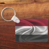 Jemen Flag Schlüsselanhänger (Rückseite)