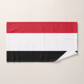 Jemen-Flagge Badhandtuch Set (Handtuch)