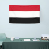 Jemen-Flagge Banner (Messeveranstaltung)