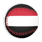 Jemen-Flagge Baseball (Vorderseite Links)
