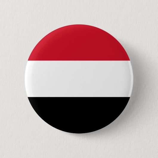 Jemen-Flagge Button (Vorderseite)