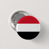 Jemen-Flagge Button (Vorne & Hinten)