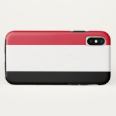 Jemen-Flagge Case-Mate iPhone Hülle (Rückseite (Horizontal))