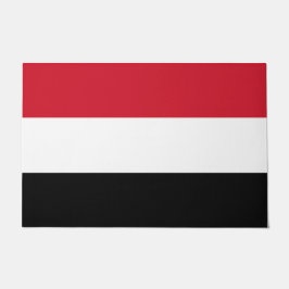 Jemen-Flagge Fußmatte