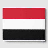 Jemen-Flagge Gästebuch (Rückseite)