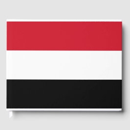 Jemen-Flagge Gästebuch