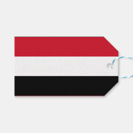 Jemen-Flagge Geschenkanhänger