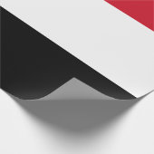 Jemen-Flagge Geschenkpapier (Ecke)