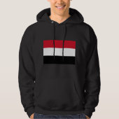 Jemen-Flagge Hoodie (Vorderseite)