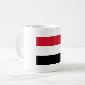 Jemen-Flagge Kaffeetasse (Vorderseite Links)