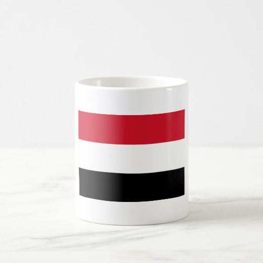 Jemen-Flagge Kaffeetasse (Mittel)