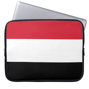 Jemen-Flagge Laptopschutzhülle