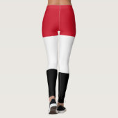 Jemen-Flagge Leggings (Rückseite)