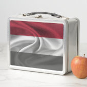 Jemen-Flagge Metall Brotdose (Beispiel)