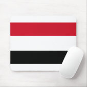 Jemen-Flagge Mousepad (Mit Mouse)