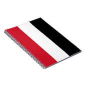 Jemen-Flagge Notizblock (Rechte Seite)