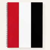 Jemen-Flagge Notizblock (Vorderseite)