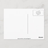 Jemen-Flagge Postkarte (Rückseite)