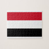 Jemen-Flagge Puzzle (Horizontal)