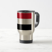 Jemen-Flagge Reisebecher (VorderseiteRechts)