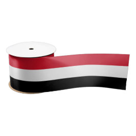 Jemen-Flagge Satinband