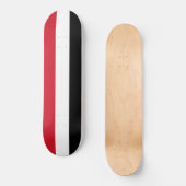 Jemen-Flagge Skateboard (Vorderseite)