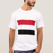 Jemen-Flagge T-Shirt (Vorderseite)