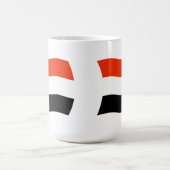 Jemen Flagge Tasse (Mittel)