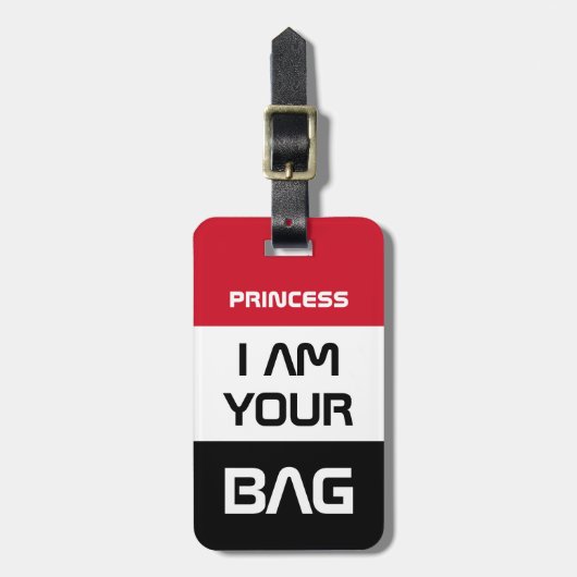 Jemen-Flagge und Jemeniten, Reise/Personalisierte Gepäckanhänger (Vorderseite vertikal)