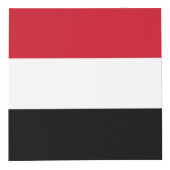 Jemen-Flagge Würfel (Vorderseite)