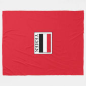 Jemen Fleecedecke (Vorderseite (Horizontal))