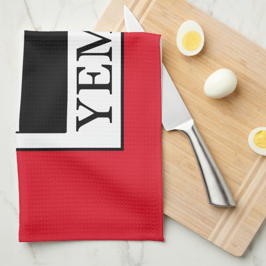 Jemen Handtuch (Viertel Falte)