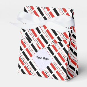 Jemen Jemen Flagge Gekachelt Personalisierter Name Geschenkschachtel