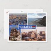 Jemen - postkarte (Vorne/Hinten)