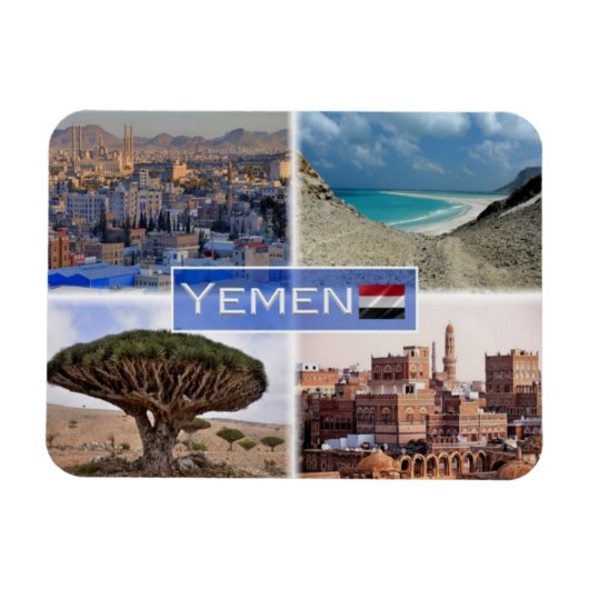 Jemen - Sana'a - Magnet (Horizontal)