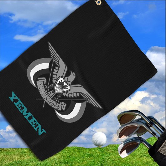 Jemen und Jemeniten zum Golfen Golfhandtuch