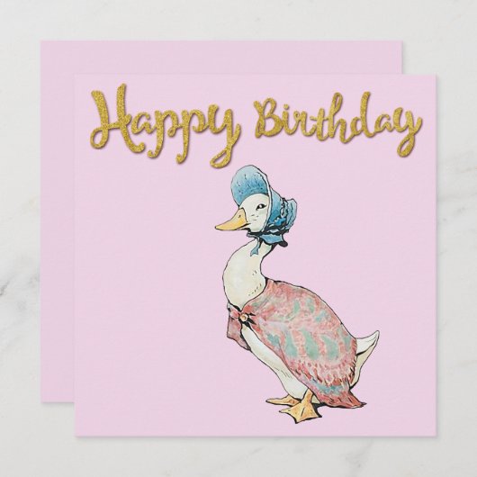 Jemima Puddle Duck (Vorne/Hinten)