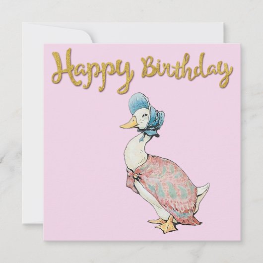 Jemima Puddle Duck (Vorderseite)