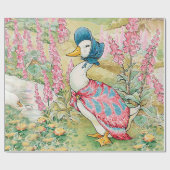 Jemima Puddle Duck am See Geschenkpapier (Flach)
