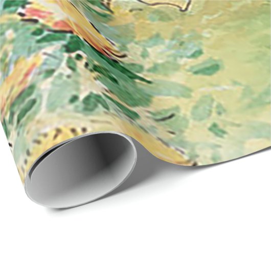 Jemima Puddle Duck am See Geschenkpapier (Rolleneckpunkt)