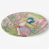 Jemima Puddle Duck am See Pappteller (Schrägansicht)