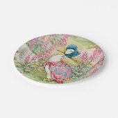 Jemima Puddle Duck am See Pappteller (Schrägansicht)