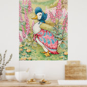 Jemima Puddle Duck am See Poster (Küche)