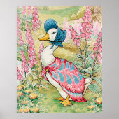 Jemima Puddle Duck am See Poster (Vorne)