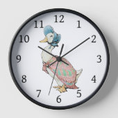 Jemima Puddle Duck Beatrix Potter Uhr (Vorderseite)