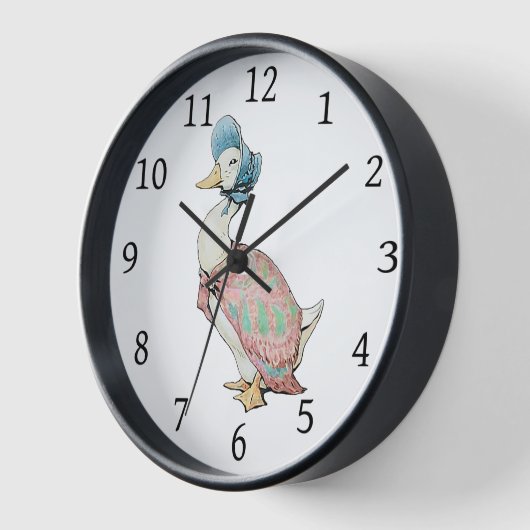 Jemima Puddle Duck Beatrix Potter Uhr (Winkel)