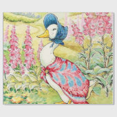 “Jemima Puddle Duck” by Beatrix Potter Geschenkpapier (Flach)