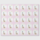 Jemima Puddle Duck Erster Geburtstag Geschenkpapier (Flach)