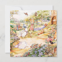 Jemima Puddle Duck geht mit Herrn Fox spazieren